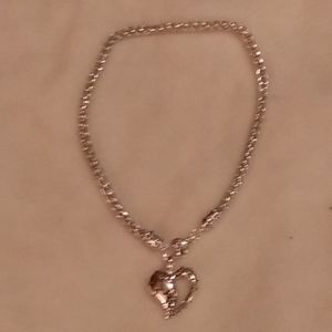 Brighton silver heart necklace
